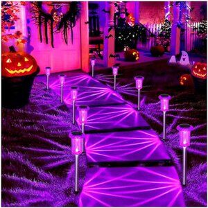 Solar Lights LED Waterproof Pathway Lights